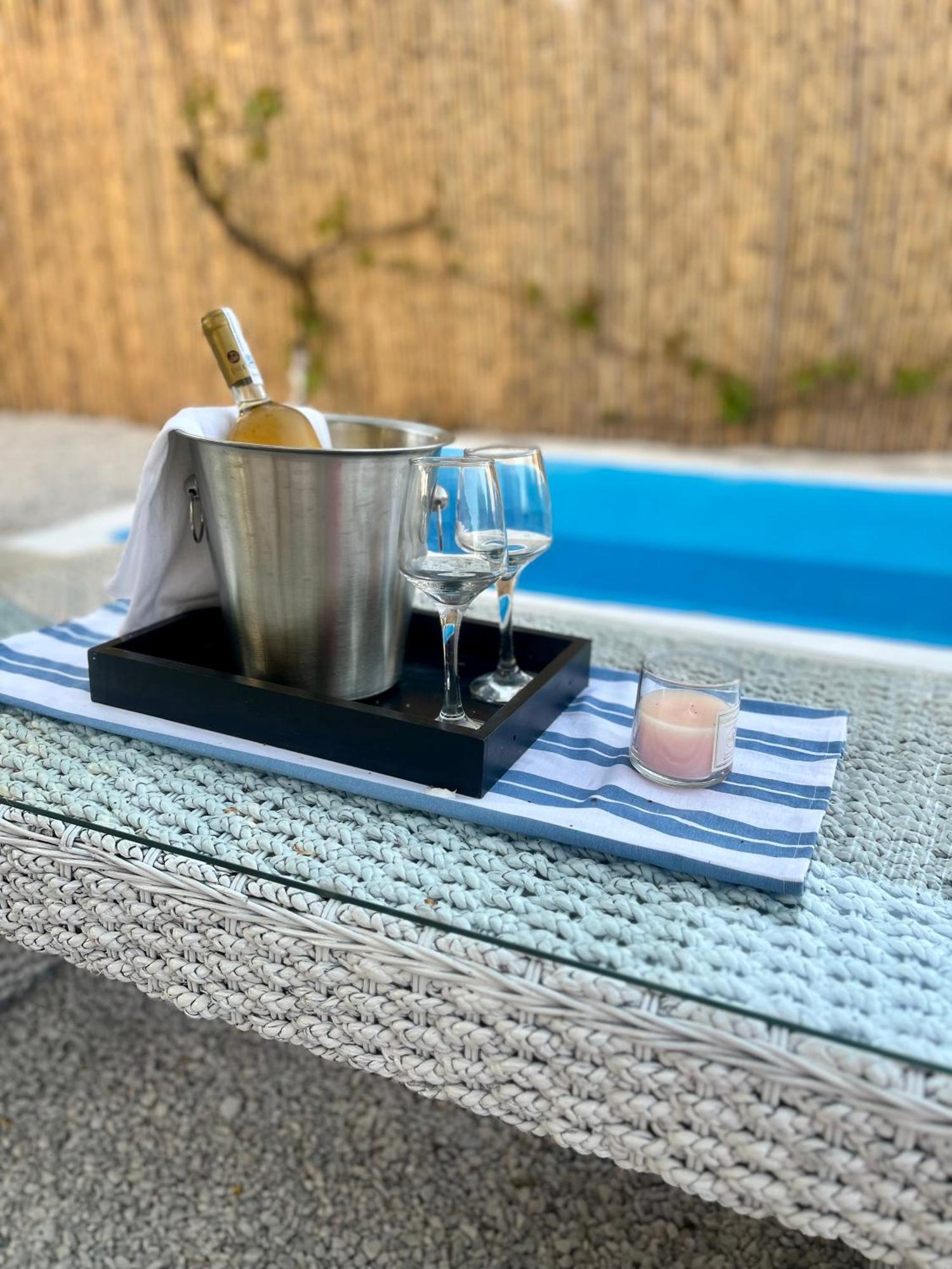 Holiday Oasis With Private Patio And Hammam-Style Bath In Chora-Pithagoreo, Samos Island Villa Pythagóreion Exterior foto